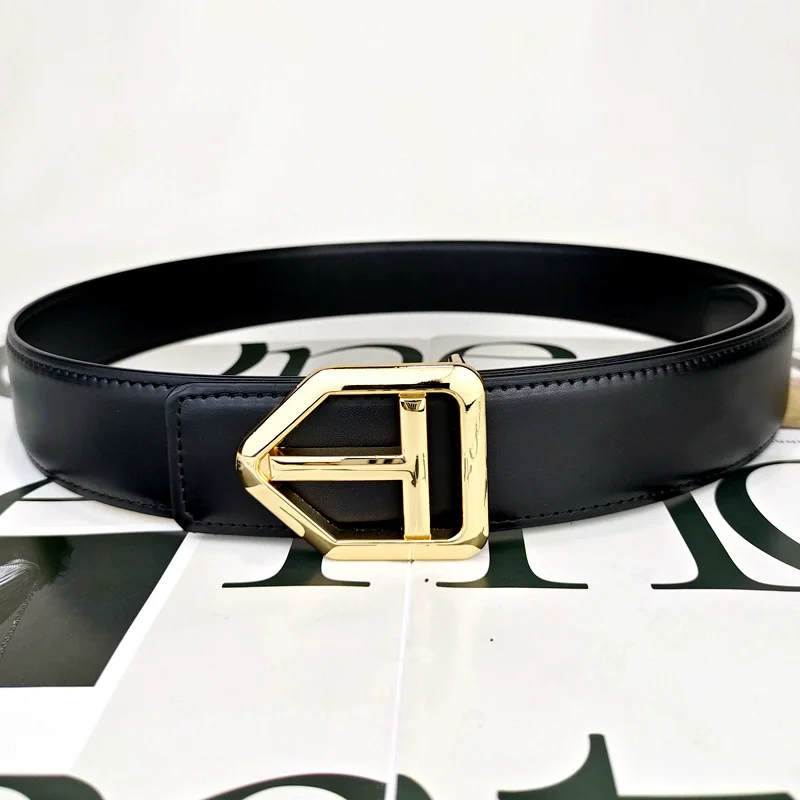 Width 3.8cm Famous Brand Belt Men Top Quality Genuine Luxury Leather Belts for Men Strap Metal Belt Fashion men's Belt jeans
Width 3.8cm Famous Brand Belt Men Top Quality Genuine Luxury Leather Belts for Men Strap Metal Belt Fashion men's Belt jeans