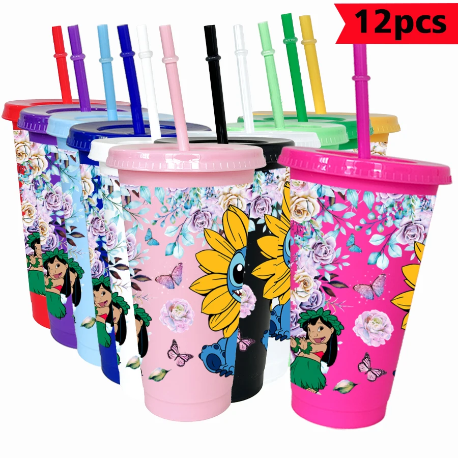 12Pcs/pack disney flowers characters 26oz colorful plastic tumbler birthday party drinking utensils juice coffee cup
12Pcs/pack disney flowers characters 26oz colorful plastic tumbler birthday party drinking utensils juice coffee cup