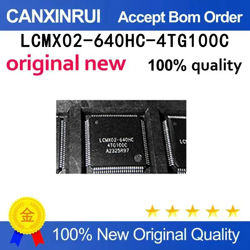 (5pcs-100pcs)Brand new original LCMX02-640HC-4TG100C QFP100 microcontroller microcontroller chip in stock
(5pcs-100pcs)Brand new original LCMX02-640HC-4TG100C QFP100 microcontroller microcontroller chip in stock
