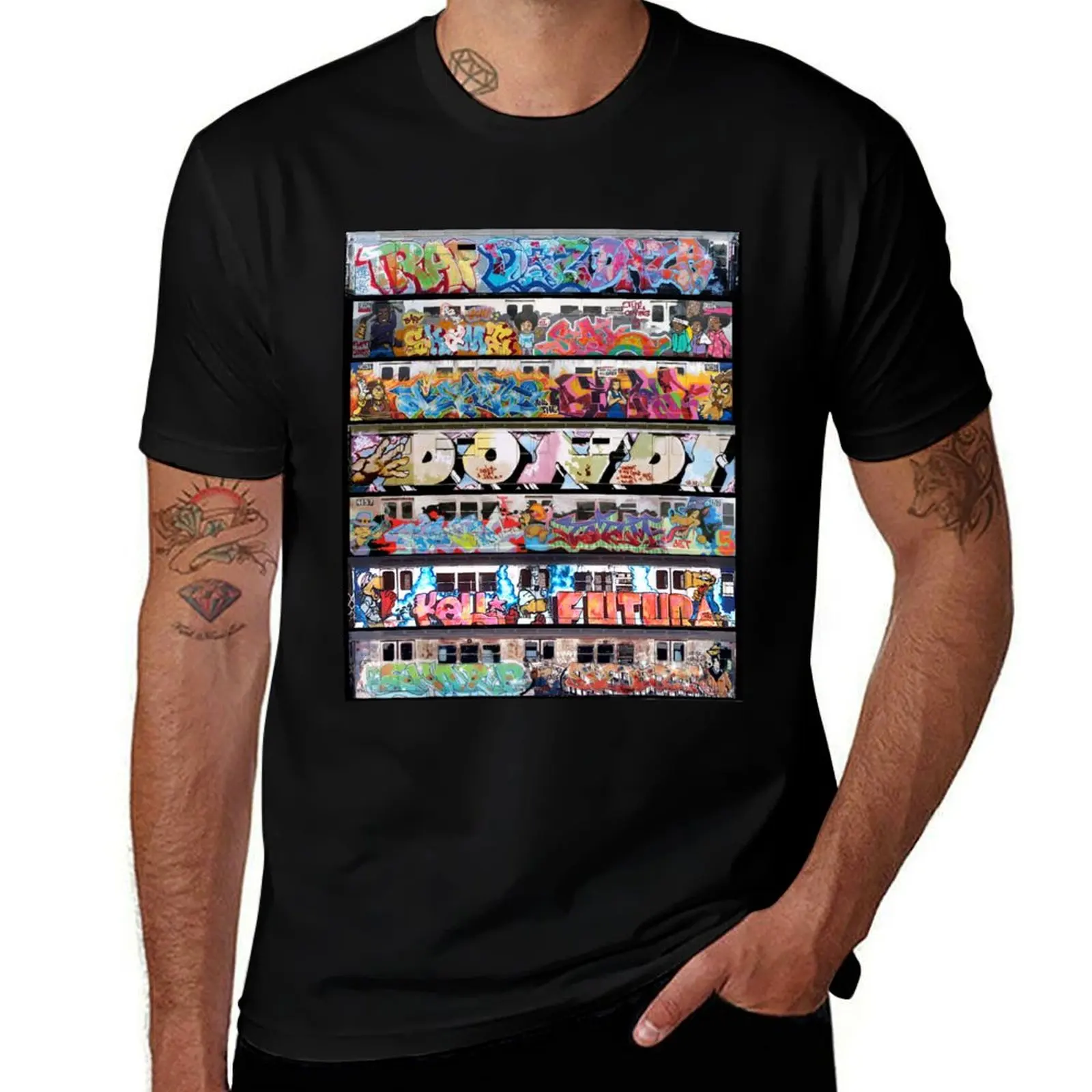 New York Subway graffiti T-Shirt graphic tee shirt funny meme t-shirts mens t shirts
New York Subway graffiti T-Shirt graphic tee shirt funny meme t-shirts mens t shirts