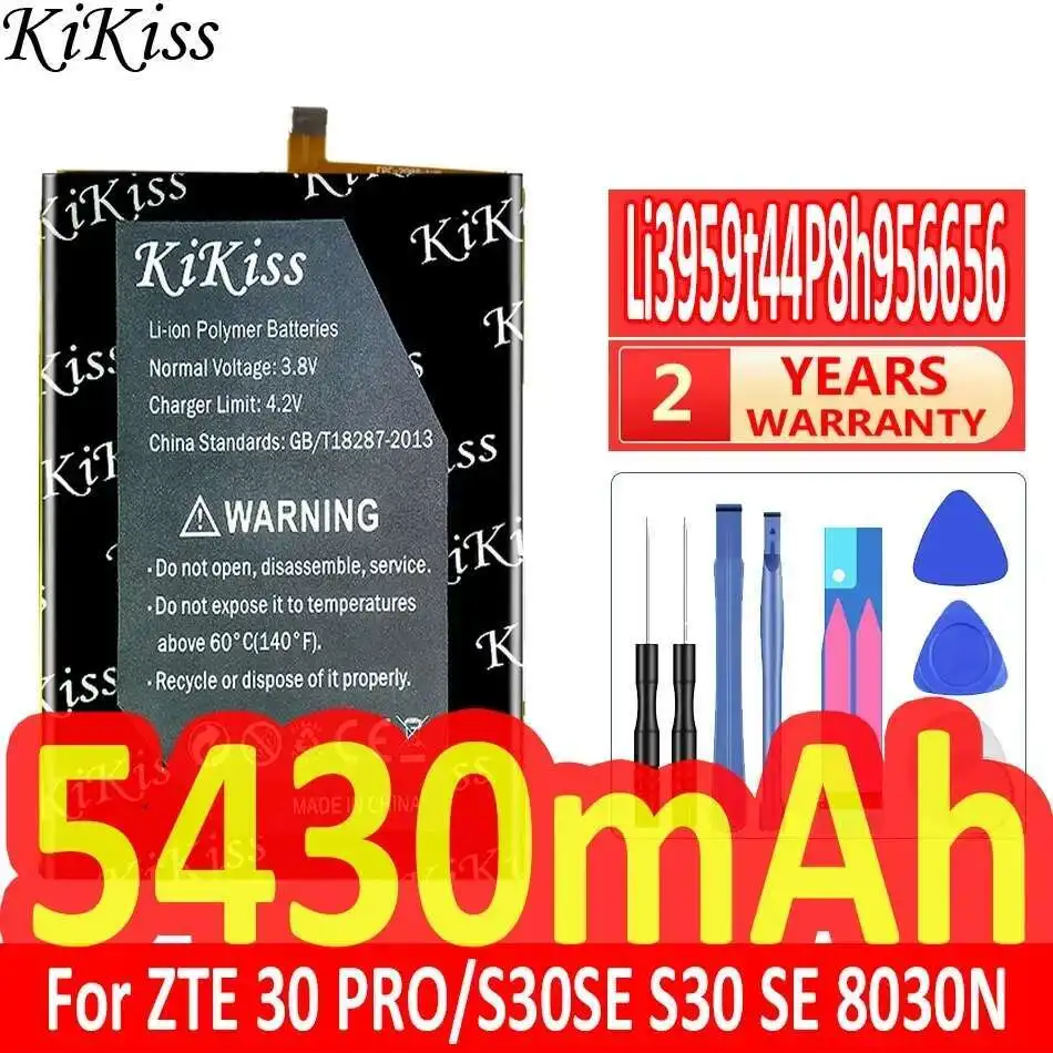 Аккумулятор мобильного телефона Li3959t44P8h956656 5430 мАч для Zte 30 Pro ZTE30 Pro S30SE S30 SE 8030N
Аккумулятор мобильного телефона Li3959t44P8h956656 5430 мАч для Zte 30 Pro ZTE30 Pro S30SE S30 SE 8030N