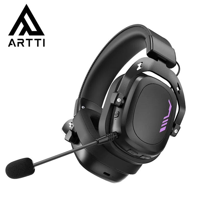ARTTI Wireless Bluetooth Gaming Headset Over Ear 7.1 Surround Sound Gaming Headphones with Mic Low Latency for PS5 PS4 PC
ARTTI Wireless Bluetooth Gaming Headset Over Ear 7.1 Surround Sound Gaming Headphones with Mic Low Latency for PS5 PS4 PC