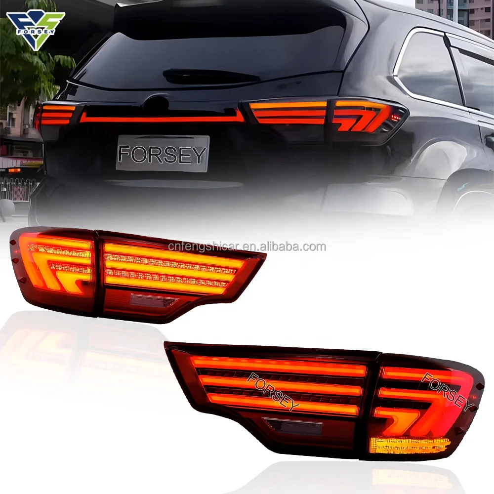 New Design LED Tail Lights for Highlander 2016-2020 Brake Light Auto Parts Car Rear Lamp Assembly with Signal Brake Light
New Design LED Tail Lights for Highlander 2016-2020 Brake Light Auto Parts Car Rear Lamp Assembly with Signal Brake Light