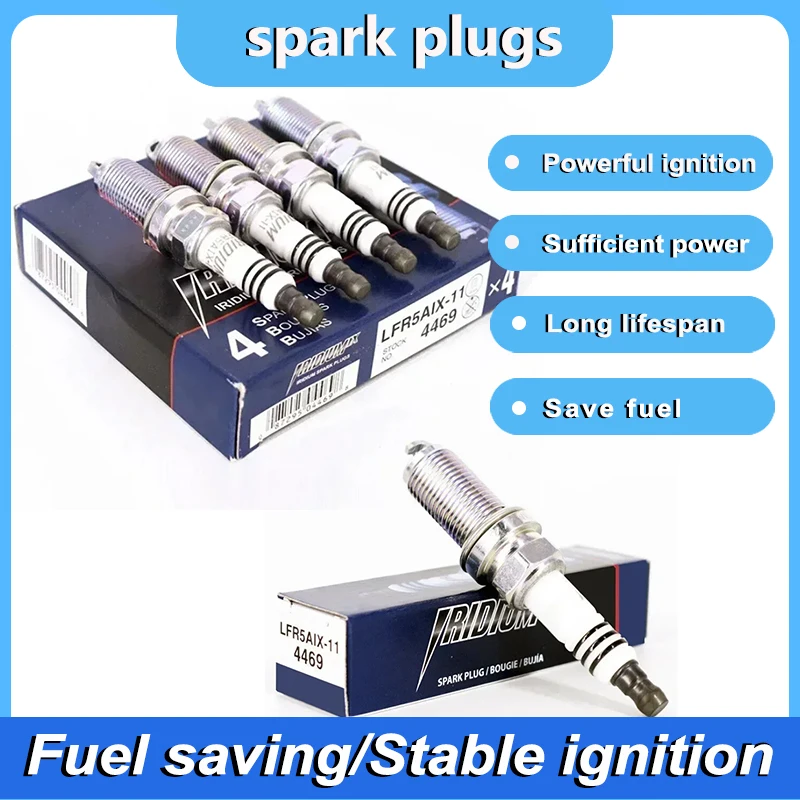 20PCS Iridium Spark Plug 4469 LFR5AIX-11 for Kia Forte Hyundai Nissan Altima Toyota Venza Jeep Dodge Infiniti FX35 Suzuki Ram
20PCS Iridium Spark Plug 4469 LFR5AIX-11 for Kia Forte Hyundai Nissan Altima Toyota Venza Jeep Dodge Infiniti FX35 Suzuki Ram