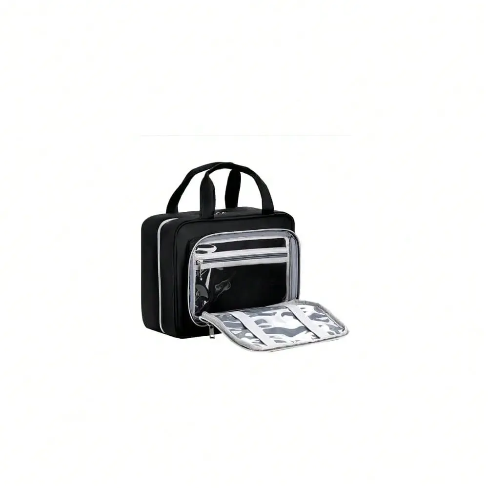 Hanging Toiletry Bag For Women Waterproof Cosmetic Organizer With Clear Window, Lightweight Bathroom Bags For Essentials, Makeu
Hanging Toiletry Bag For Women Waterproof Cosmetic Organizer With Clear Window, Lightweight Bathroom Bags For Essentials, Makeu