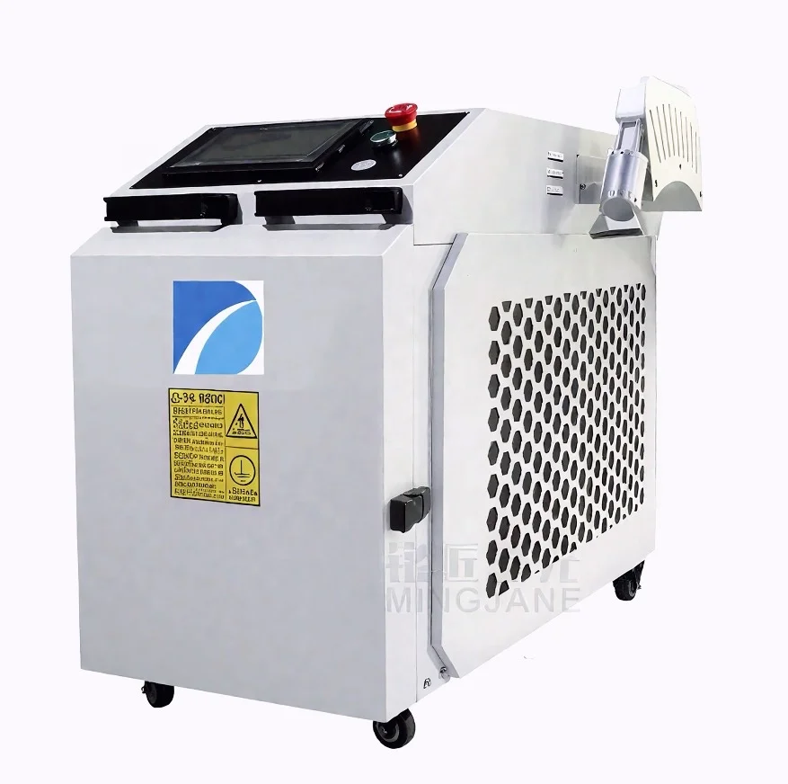 Handheld 1500W Fiber Laser Cleaning Machine New Rust Removal for Metal for Copper Aluminum Stainless Steel Also Effective Wood
Handheld 1500W Fiber Laser Cleaning Machine New Rust Removal for Metal for Copper Aluminum Stainless Steel Also Effective Wood