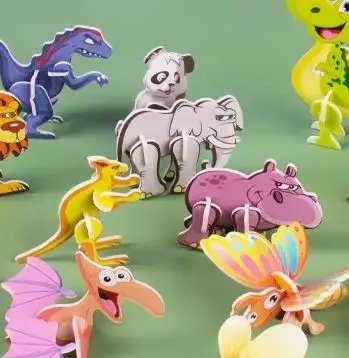 50pcs/bag 3D Animals Foam Puzzle Educational Toys For Kids Birthday Party Favor Guest Gift Classroom Rewards Goodie Fillers
50pcs/bag 3D Animals Foam Puzzle Educational Toys For Kids Birthday Party Favor Guest Gift Classroom Rewards Goodie Fillers