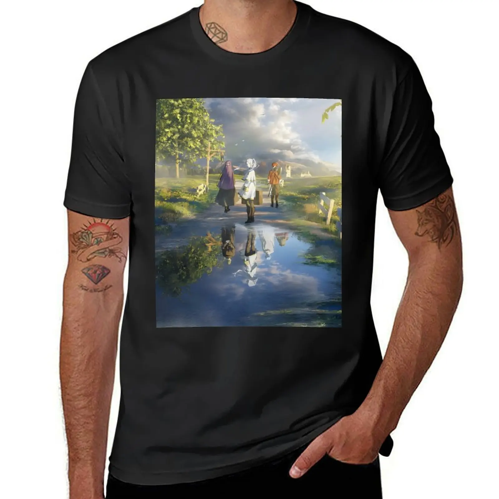 Sousou no Frieren T-Shirt aesthetic clothes summer clothes Aesthetic clothing cute clothes fitted t shirts for men
Sousou no Frieren T-Shirt aesthetic clothes summer clothes Aesthetic clothing cute clothes fitted t shirts for men