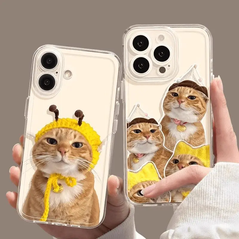 Cartoon Funny Black Cat Dogs Clear Phone Case For iPhone 16 15 11 12 14 13 Pro Max Mini X XSM XR 7 8 Plus SE4 16e Cute Covers
Cartoon Funny Black Cat Dogs Clear Phone Case For iPhone 16 15 11 12 14 13 Pro Max Mini X XSM XR 7 8 Plus SE4 16e Cute Covers