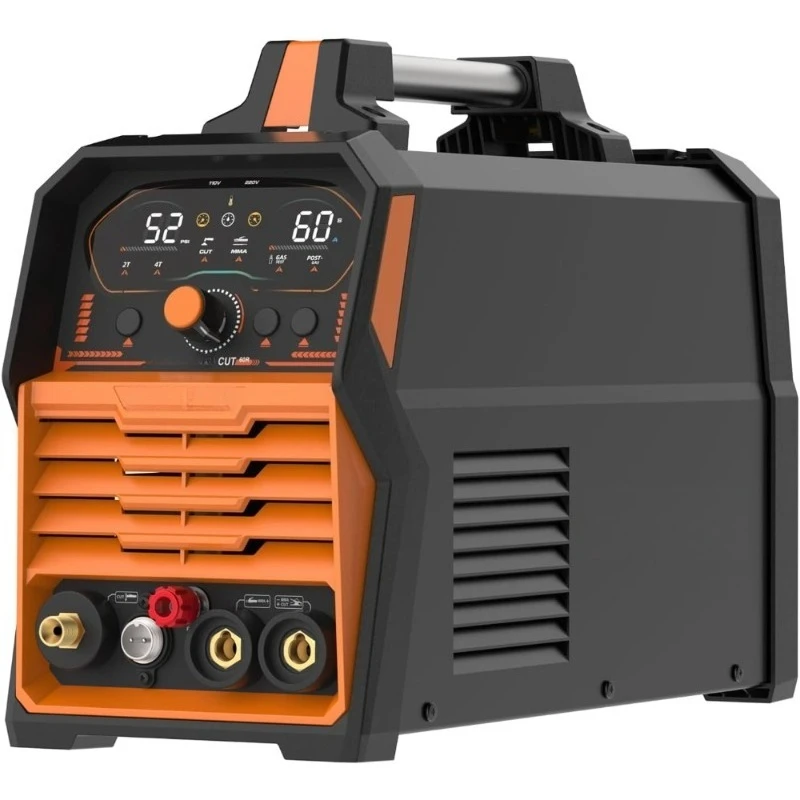 Двухрежимный плазменный резак 60А и сварочный аппарат 200А (дуговая сварка) с IGBT, без высокочастотного поджига, LED-дисплей, 110В/220В
Двухрежимный плазменный резак 60А и сварочный аппарат 200А (дуговая сварка) с IGBT, без высокочастотного поджига, LED-дисплей, 110В/220В