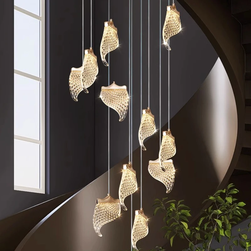 Nordic home decor dining room Pendant lamp lights indoor lighting stair lamp hanging light chandelier lamps for living room
Nordic home decor dining room Pendant lamp lights indoor lighting stair lamp hanging light chandelier lamps for living room