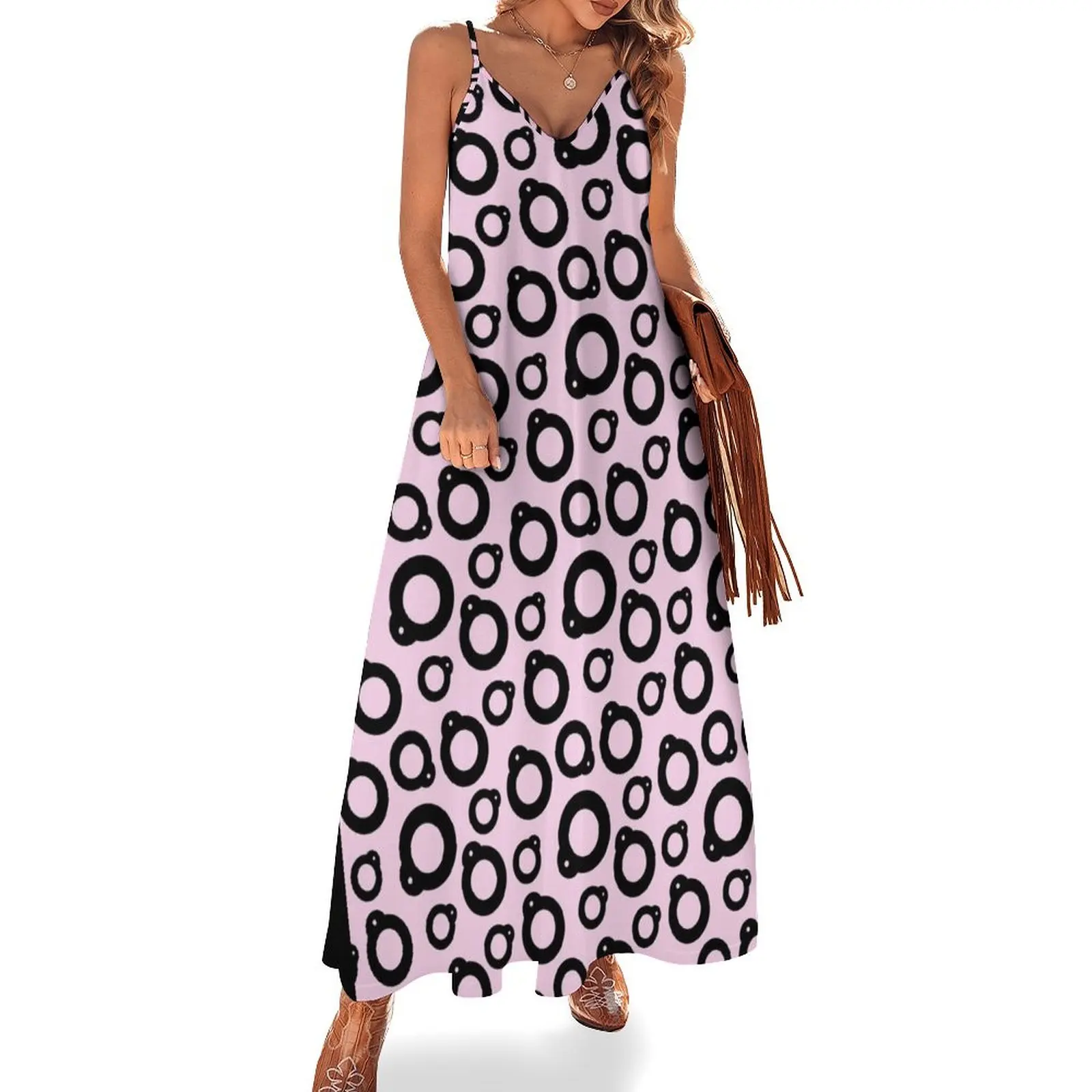 Blythe Doll Pullring Silhouette Seamless Pattern - Pink and Black Sleeveless Dress Beachwear women's summer clothing 2025
Blythe Doll Pullring Silhouette Seamless Pattern - Pink and Black Sleeveless Dress Beachwear women's summer clothing 2025