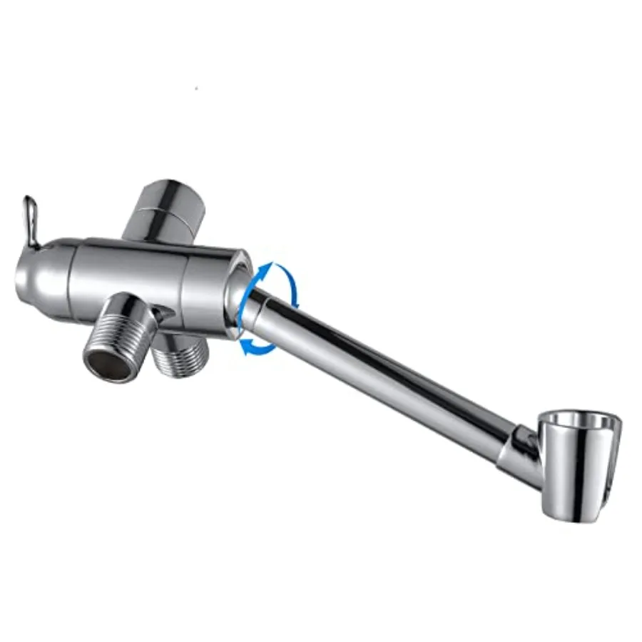 Цельнометаллический переключающий клапан для душа YDmeet с держателем для ручного душа — модернизированная 3-ходовая насадка для душа для ручного и фиксированного тропического душа
Цельнометаллический переключающий клапан для душа YDmeet с держателем для ручного душа — модернизированная 3-ходовая насадка для душа для ручного и фиксированного тропического душа