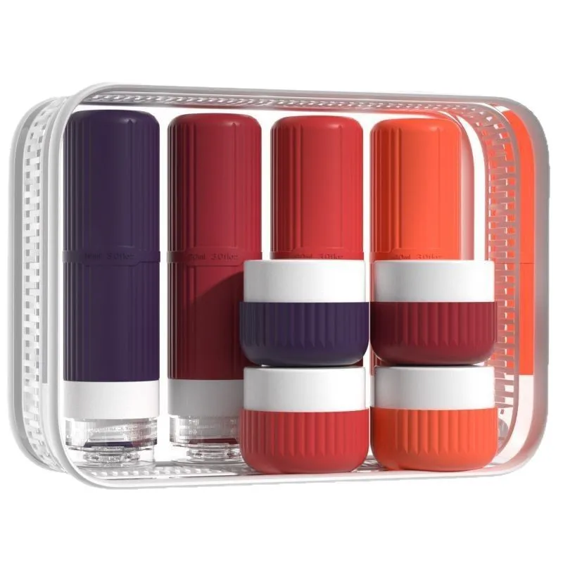 8PCS SiliconeTravel Bottles Travel-Sized Toiletries Travel Containers Leak-Proof Silicone Squeeze Travel Cream Jar
8PCS SiliconeTravel Bottles Travel-Sized Toiletries Travel Containers Leak-Proof Silicone Squeeze Travel Cream Jar