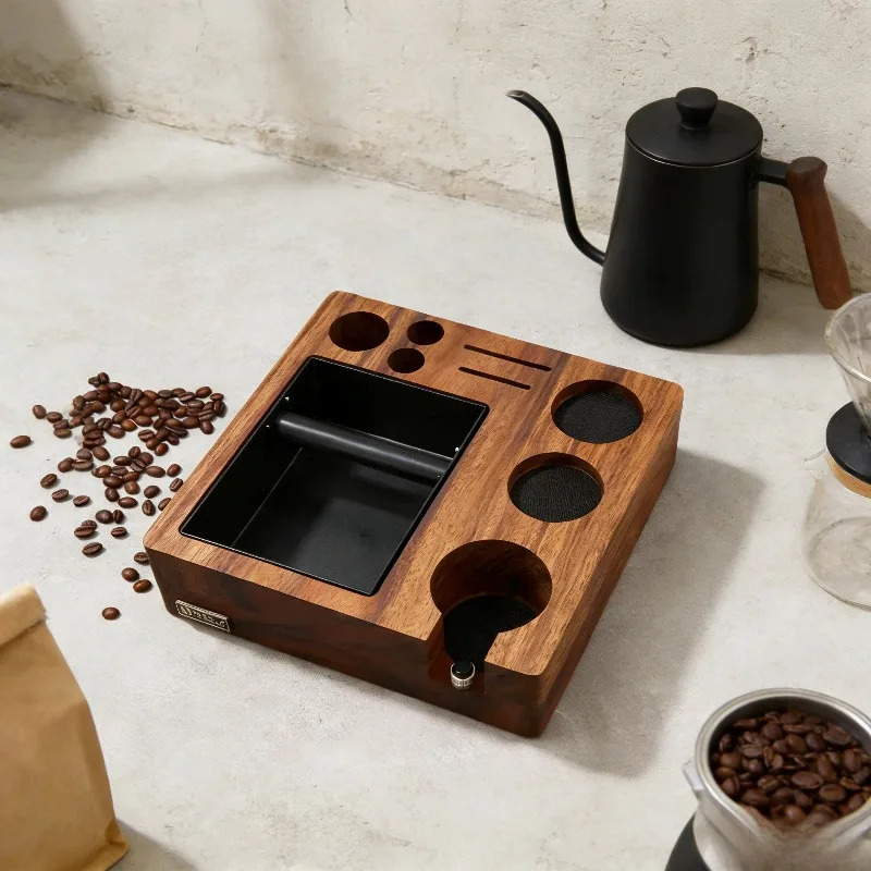 Coffee Powder Pressing Base Powder Dispenser Accessories Coffee Machine Handle Bracket Walnut Appliance Storage Seat
Coffee Powder Pressing Base Powder Dispenser Accessories Coffee Machine Handle Bracket Walnut Appliance Storage Seat