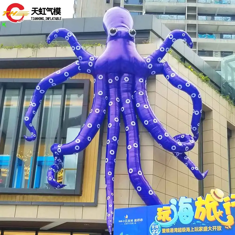Fast Shipping Giant Inflatable Octopus Monster Model for Building Decoration Customized Inflatable Animal Model with Blower
Fast Shipping Giant Inflatable Octopus Monster Model for Building Decoration Customized Inflatable Animal Model with Blower