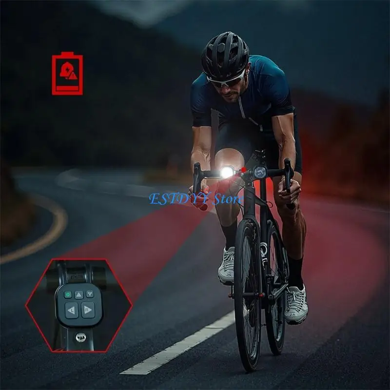 G6DE Bright LED Bike Rear Light With Remote Control Double Flashing Warning Light
G6DE Bright LED Bike Rear Light With Remote Control Double Flashing Warning Light
