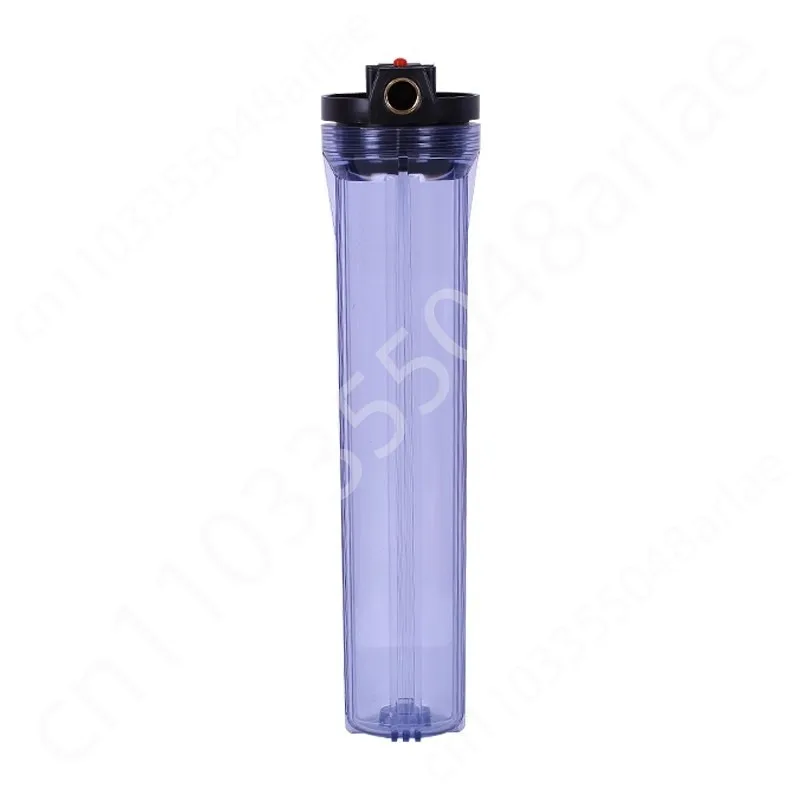 20-Inch Transparent Bottle, Central Large-flow Whole House Water Purification Front Filter 4/6 Minutes 1-in Copper Plastic Port
20-Inch Transparent Bottle, Central Large-flow Whole House Water Purification Front Filter 4/6 Minutes 1-in Copper Plastic Port