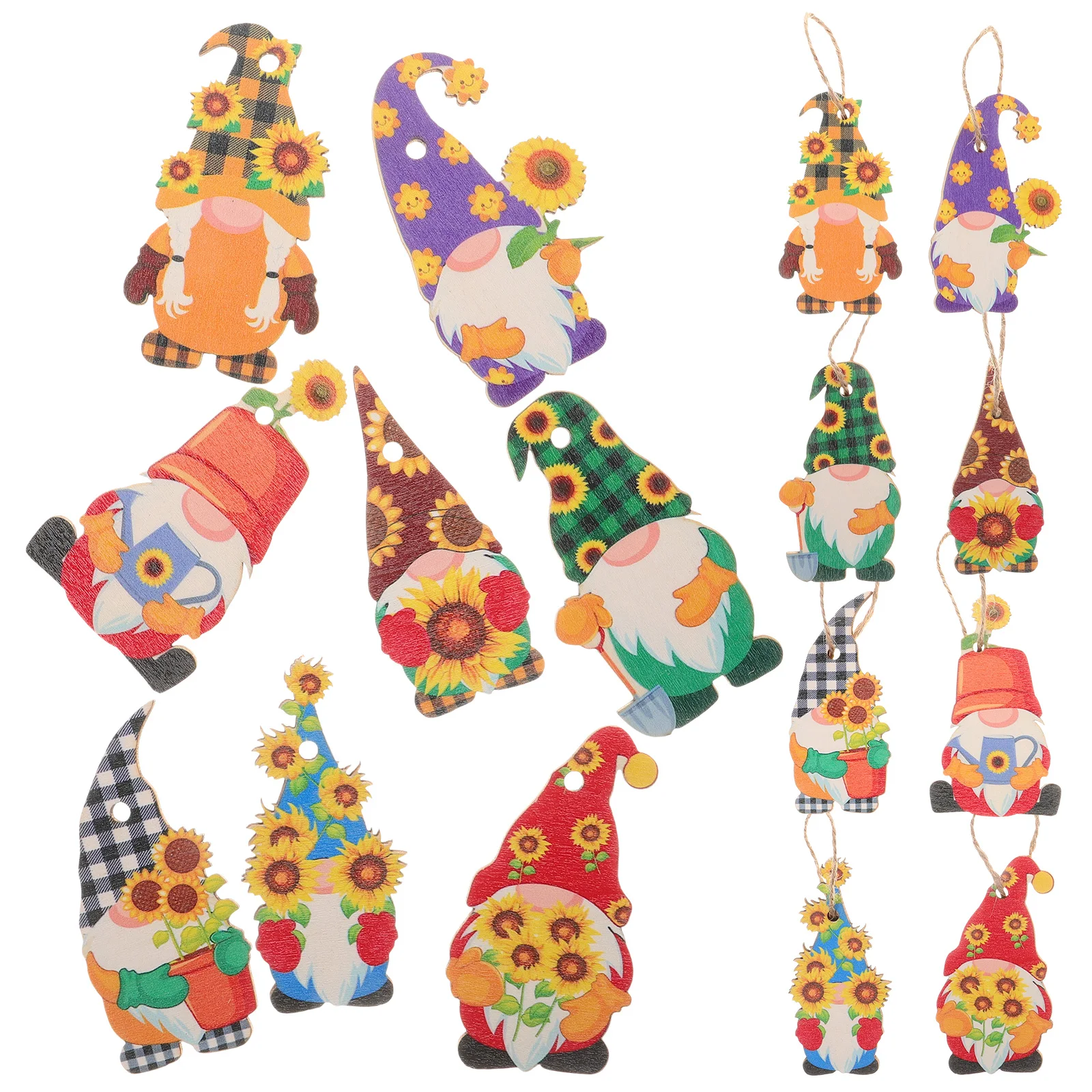 40PCS Sunflower Pendant Car Decorations Wooden Hanging Ornament Gnome Accessories Christmas Thanksgiving Seasons Car Interior
40PCS Sunflower Pendant Car Decorations Wooden Hanging Ornament Gnome Accessories Christmas Thanksgiving Seasons Car Interior