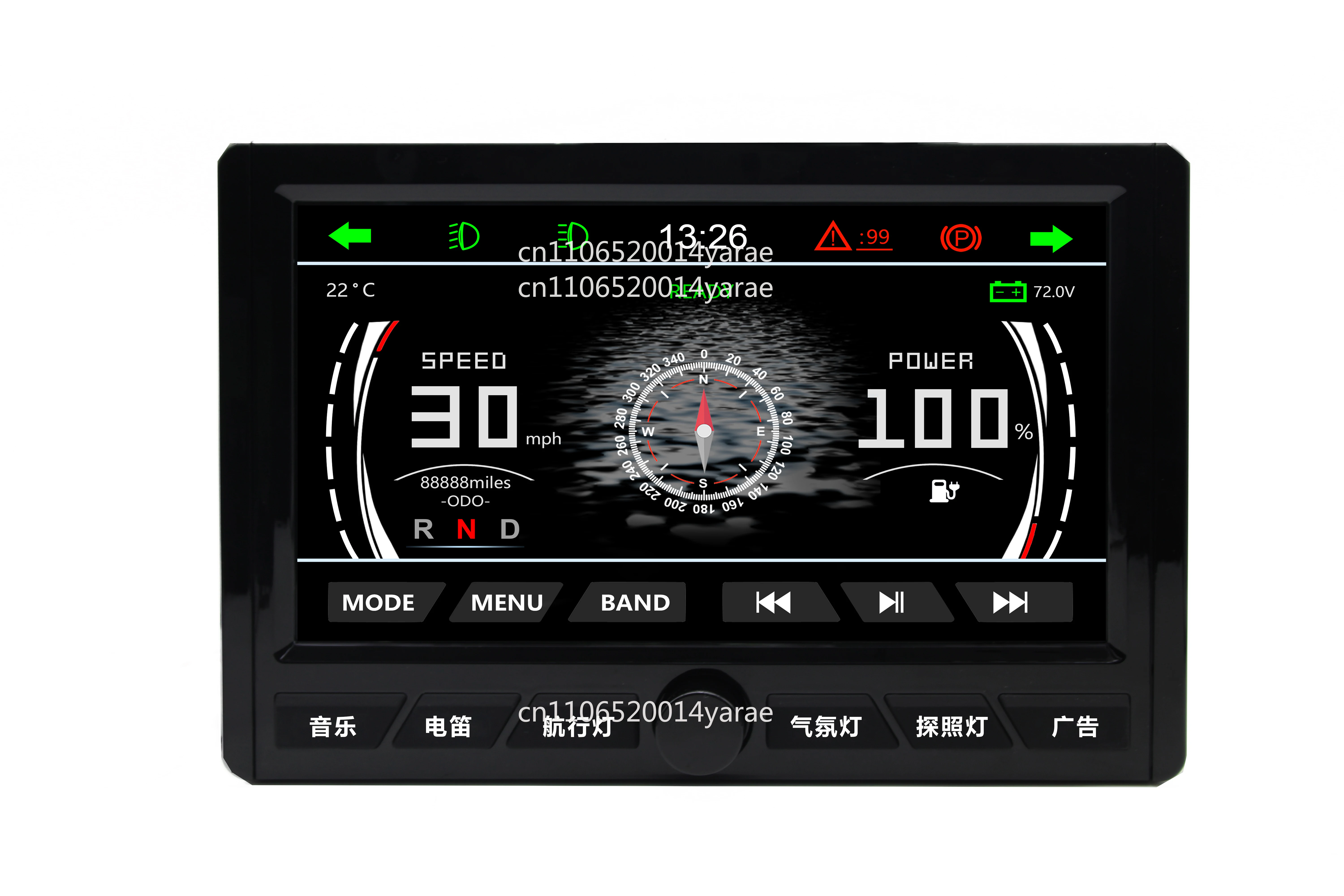 Touch Screen Marine Stereo Wired Wireless Carplay and Android Auto MP5 Play BT Streaming IP66 Yacht ATV UTV RV 10 Inch
Touch Screen Marine Stereo Wired Wireless Carplay and Android Auto MP5 Play BT Streaming IP66 Yacht ATV UTV RV 10 Inch