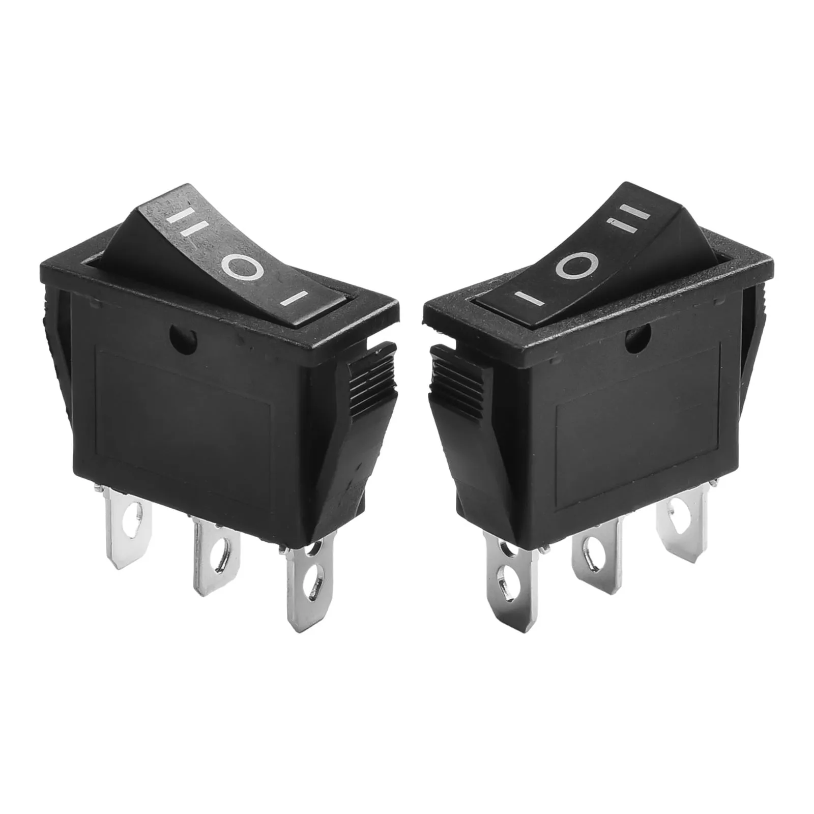 3 Position SPDT OnOffOn Rectangle Rocker Switch Panel Cutout for Automotive and Marine Use 12V 16A 250VAC 3 Pin Terminal 2pcs
3 Position SPDT OnOffOn Rectangle Rocker Switch Panel Cutout for Automotive and Marine Use 12V 16A 250VAC 3 Pin Terminal 2pcs