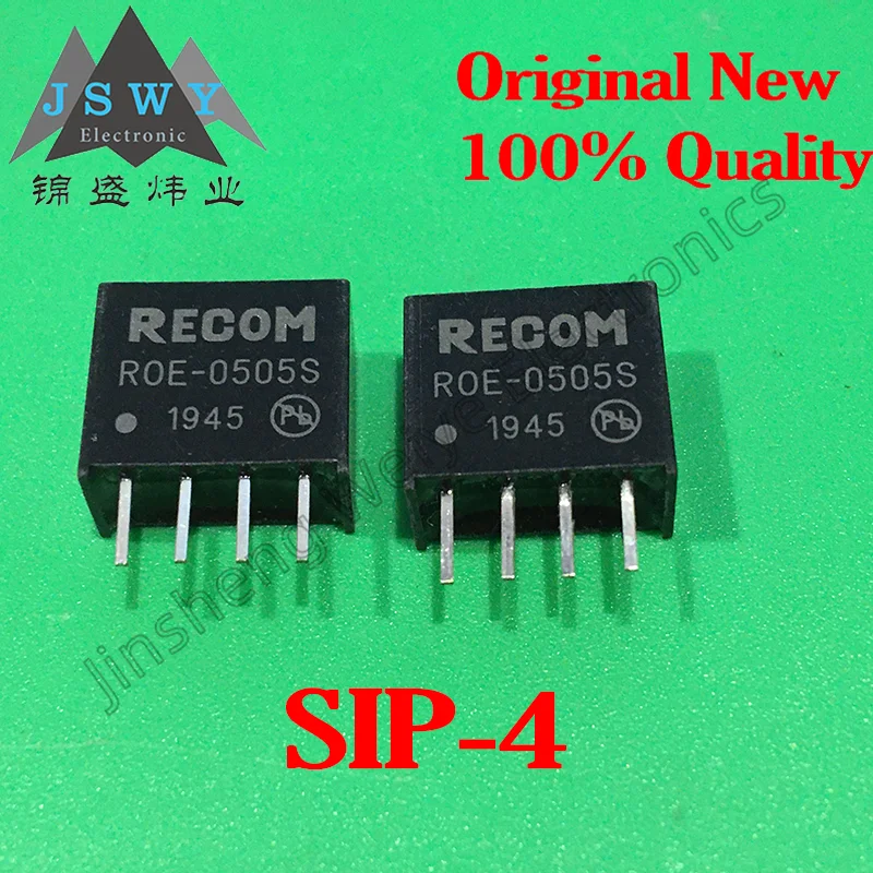(1-10pcs) ROE-0505S Original 100% SIP-4 Isolated DC-DC Converter In stock Fast delivery
(1-10pcs) ROE-0505S Original 100% SIP-4 Isolated DC-DC Converter In stock Fast delivery