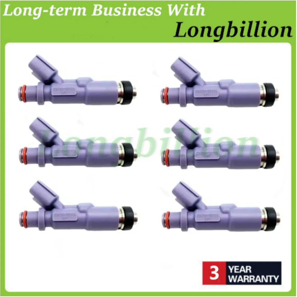23250-70120 23209-70120 2325070120 2320970120 NEW Fuel Injector (6) FOR Lexus IS200 1GFE 2.0L V6 1999-2005
23250-70120 23209-70120 2325070120 2320970120 NEW Fuel Injector (6) FOR Lexus IS200 1GFE 2.0L V6 1999-2005