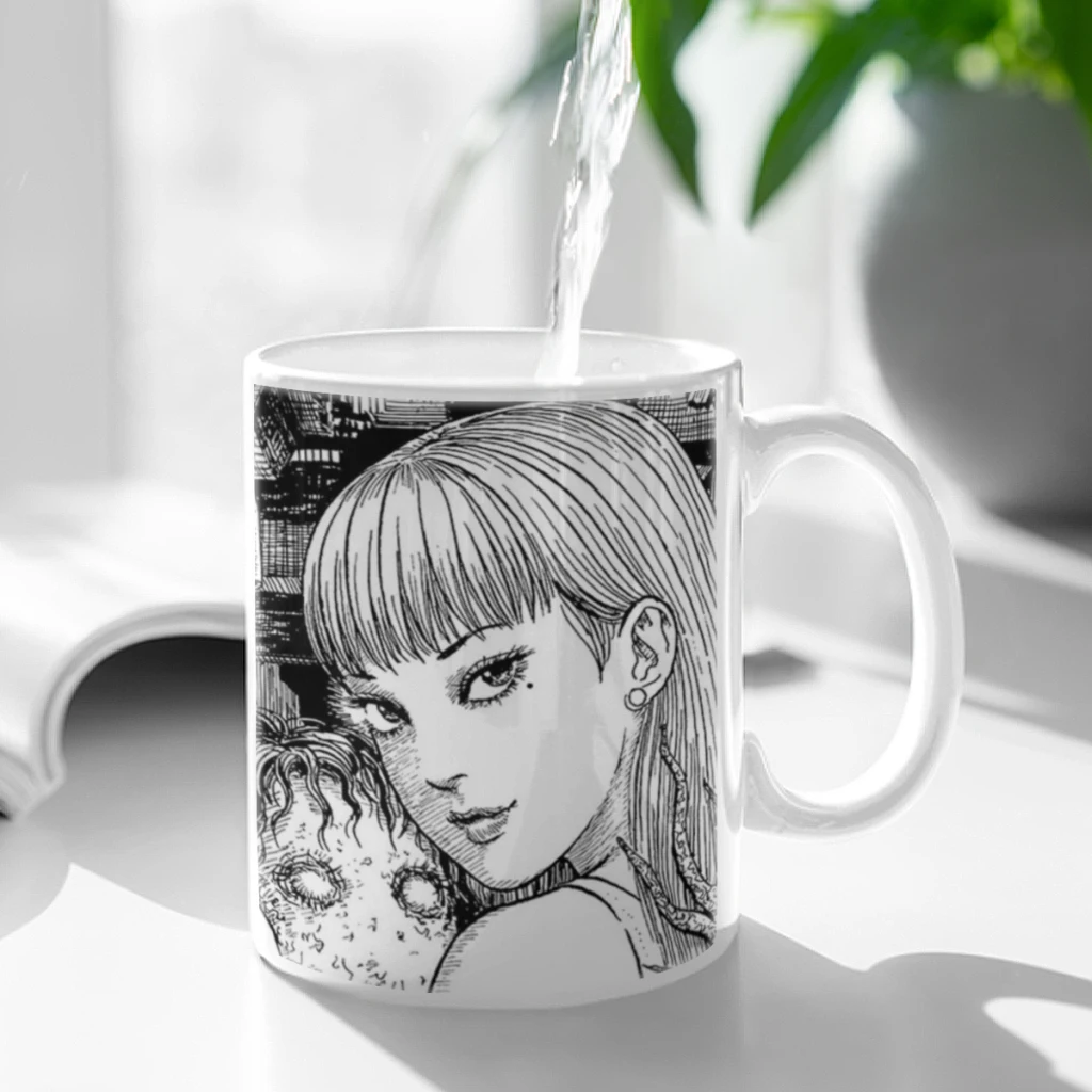 Junji Ito Tomie Kawakami Anime Ceramic Mug Cute Coffee Tea Milk Stave Mugs And Cups with Handle Novelty Gifts
Junji Ito Tomie Kawakami Anime Ceramic Mug Cute Coffee Tea Milk Stave Mugs And Cups with Handle Novelty Gifts