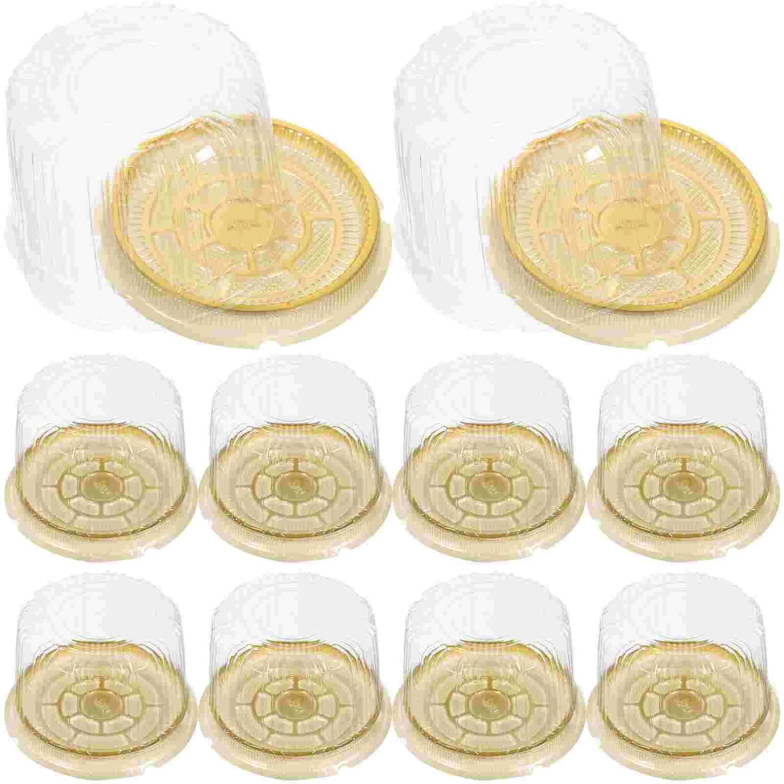 10 Pcs Cake Cheese Storage Box PET Packaging Containers with Lids Plastic Carrier Shop Supplies The Holder Display
10 Pcs Cake Cheese Storage Box PET Packaging Containers with Lids Plastic Carrier Shop Supplies The Holder Display