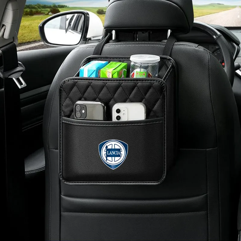 Storage Bag Hanging Seat Back Tissue Water Cup Holder for Lancia ypsilon delta musa nera thema STRATOS Y Phedra Car Accessories
Storage Bag Hanging Seat Back Tissue Water Cup Holder for Lancia ypsilon delta musa nera thema STRATOS Y Phedra Car Accessories