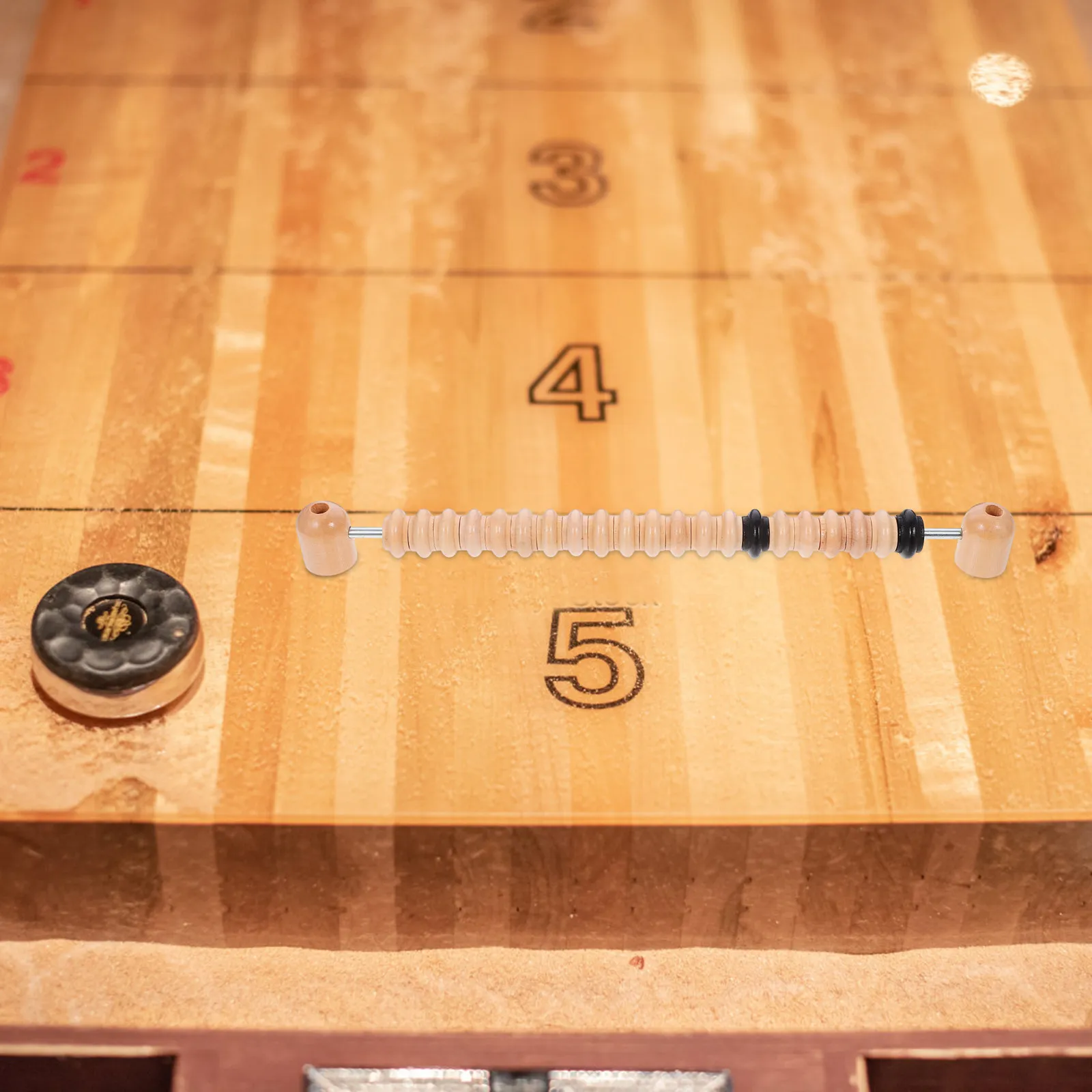 1Set Solid Wood Shuffleboard Scorekeeper Score Counter for Table Shuffleboard Meticulously Polished Ergonomic Score Marking
1Set Solid Wood Shuffleboard Scorekeeper Score Counter for Table Shuffleboard Meticulously Polished Ergonomic Score Marking