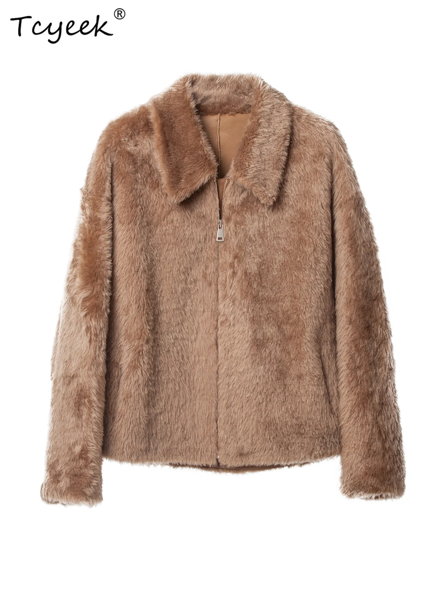 Tcyeek Natural Sheepskin Fur Coat Women Clothing 2026 Winter Jacket LACON 100% Real Leather Jacket Womens Coats Jaqueta Feminina
Tcyeek Natural Sheepskin Fur Coat Women Clothing 2026 Winter Jacket LACON 100% Real Leather Jacket Womens Coats Jaqueta Feminina
