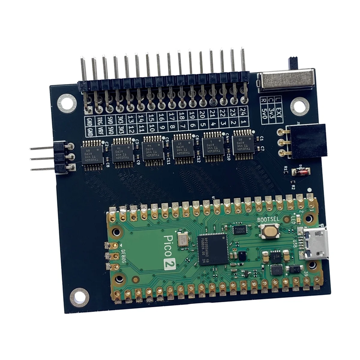 ABQR Logic Analyzer V6.0 RP2350 2 400MHz 24 Channel Logic Analyser Software is Available for , OSX and Linux
ABQR Logic Analyzer V6.0 RP2350 2 400MHz 24 Channel Logic Analyser Software is Available for , OSX and Linux