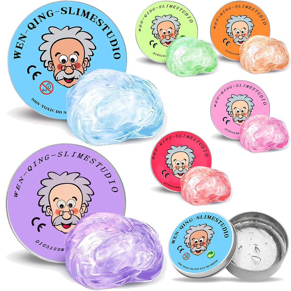 2026Hot Sales Crystal Clear Glass (1 Box) Best Thinking Smart Crazy Stress Putty with Tin, Sensory & Bouncing Toy Children Gifts
2026Hot Sales Crystal Clear Glass (1 Box) Best Thinking Smart Crazy Stress Putty with Tin, Sensory & Bouncing Toy Children Gifts