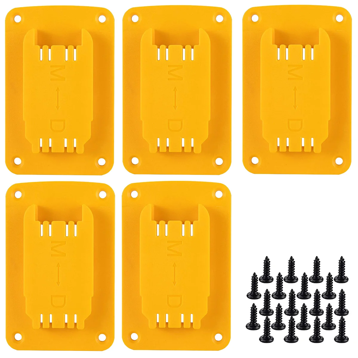 5Pc Tool Mount Holder Plastic Electric Tool Heavy Duty Power Tool Hanger with Screws for Dewalt 14.4/18/20V Battery Tool 2023
5Pc Tool Mount Holder Plastic Electric Tool Heavy Duty Power Tool Hanger with Screws for Dewalt 14.4/18/20V Battery Tool 2023