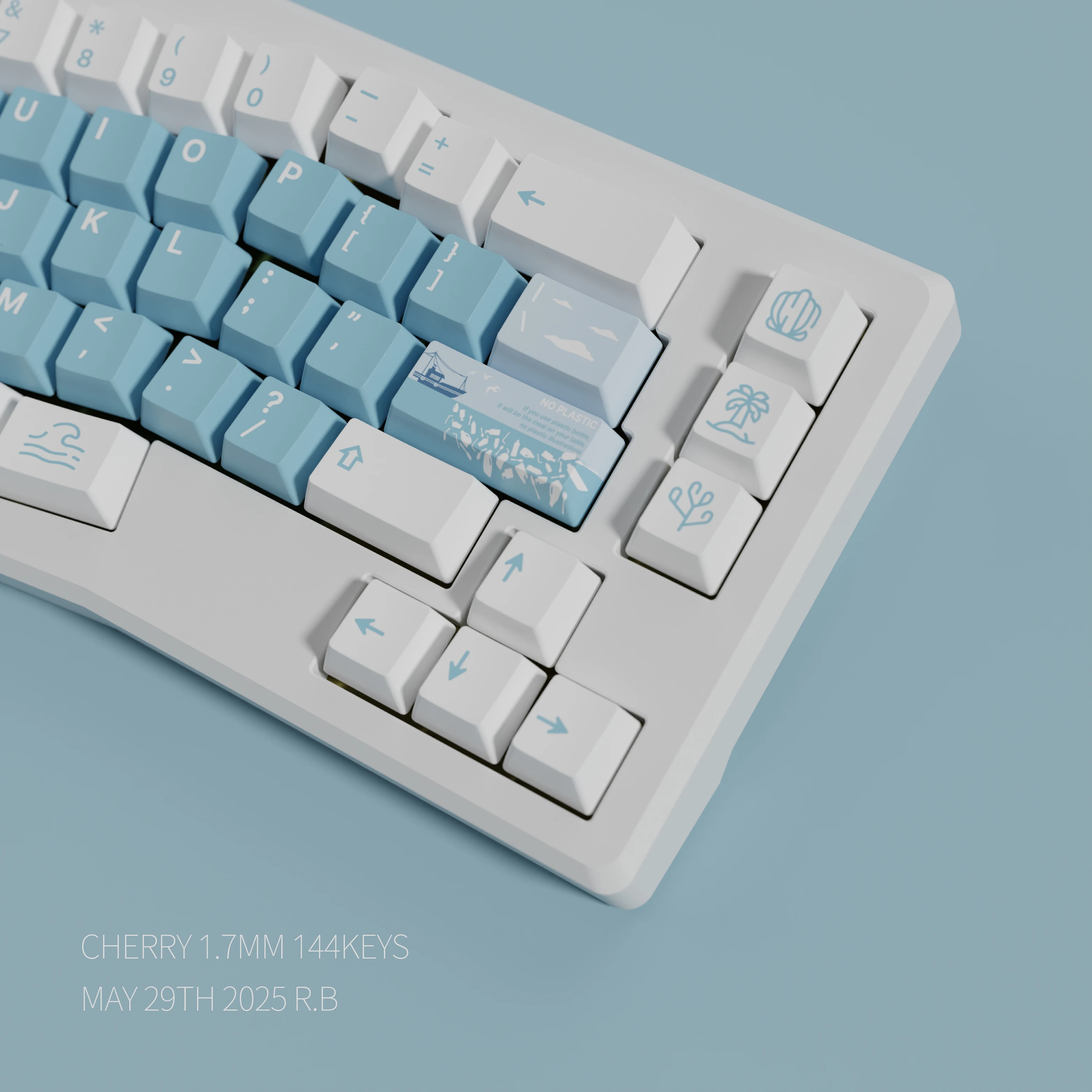 Версия для защиты окружающей среды Ocean V2, колпачок из ПБТ, вишня, оригинальная заводская высота, непрозрачная пятисторонняя термосублимация
Версия для защиты окружающей среды Ocean V2, колпачок из ПБТ, вишня, оригинальная заводская высота, непрозрачная пятисторонняя термосублимация