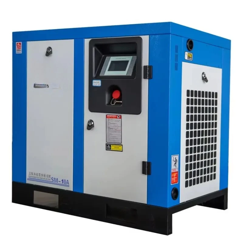 Screw Air Compressor 8 bar 7.5 kW 10 Rotary Compressor Intelligent Permanent Magnet VSD Screw Compressor
Screw Air Compressor 8 bar 7.5 kW 10 Rotary Compressor Intelligent Permanent Magnet VSD Screw Compressor