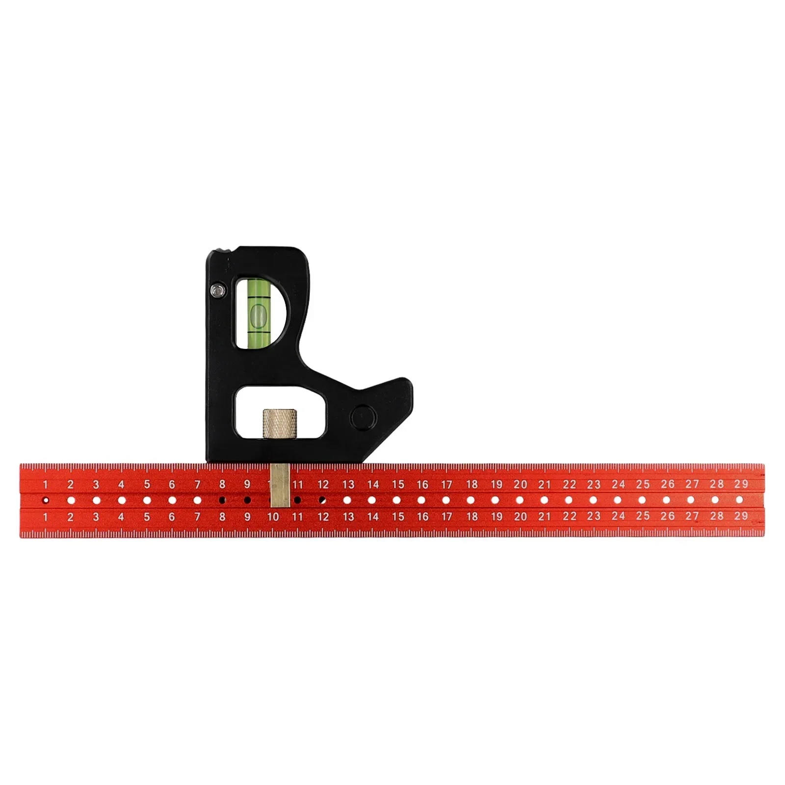 Lightweight For Amateur DIYers Angle Ruler Positioner Movable Portable Scale Groove Design Square Stainless Steel Aluminum Alloy
Lightweight For Amateur DIYers Angle Ruler Positioner Movable Portable Scale Groove Design Square Stainless Steel Aluminum Alloy