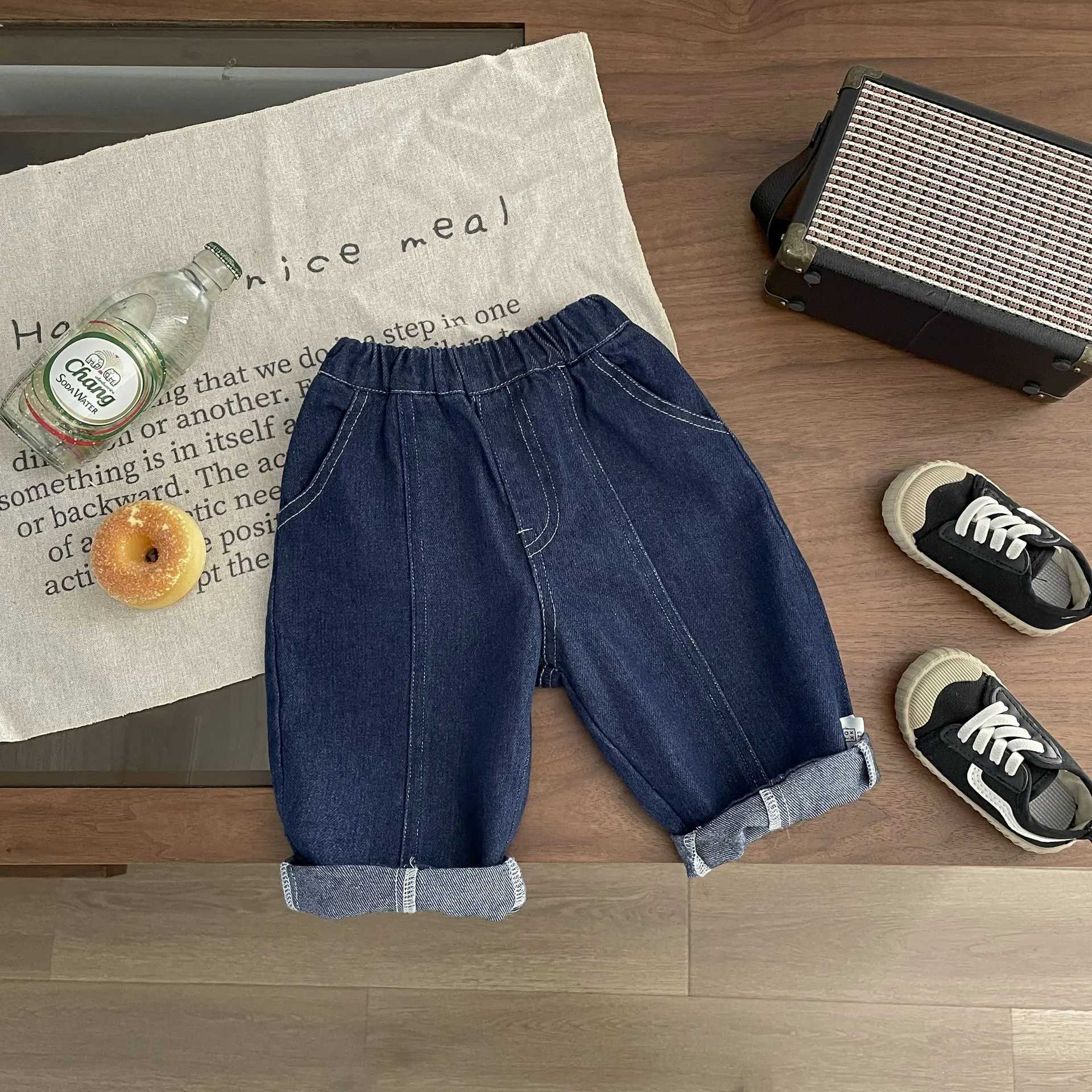 Children Denim Trousers 2025 Autumn New Fashion Boys Loose Versatile Jeans Baby Girls Solid Casual Pants Toddler Clothes
Children Denim Trousers 2025 Autumn New Fashion Boys Loose Versatile Jeans Baby Girls Solid Casual Pants Toddler Clothes