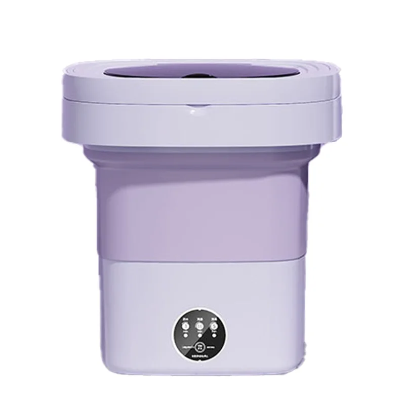 A66Z Складная стиральная машина Портативная маленькая стиральная машина Мини-машина для чистки нижнего белья 8 л (вилка стандарта США)
A66Z Складная стиральная машина Портативная маленькая стиральная машина Мини-машина для чистки нижнего белья 8 л (вилка стандарта США)