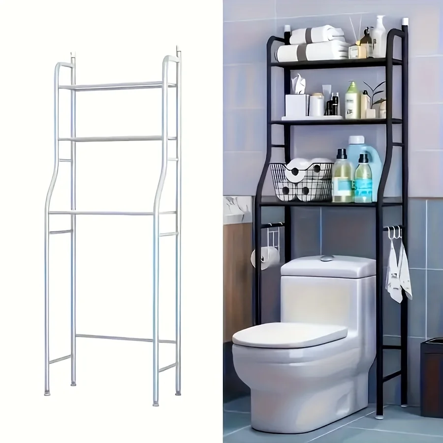 usOver-The-Toilet Storage Rack - 3-Tier Storage for Toilet Paper, Towels, And Bathroom Essentials - Modern And Minimalist Design, No Drilling Required, Includes Installation Tools, Suitable for Small Bathrooms - Essential for Home Lifed
usOver-The-Toilet Storage Rack - 3-Tier Storage for Toilet Paper, Towels, And Bathroom Essentials - Modern And Minimalist Design, No Drilling Required, Includes Installation Tools, Suitable for Small Bathrooms - Essential for Home Lifed
