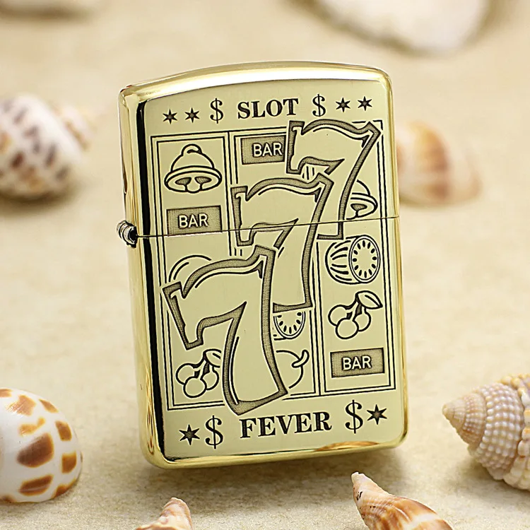 Genuine Zippo Lucky Number 7 oil lighter copper windproof cigarette Kerosene lighters Gift with anti-counterfeiting code
Genuine Zippo Lucky Number 7 oil lighter copper windproof cigarette Kerosene lighters Gift with anti-counterfeiting code