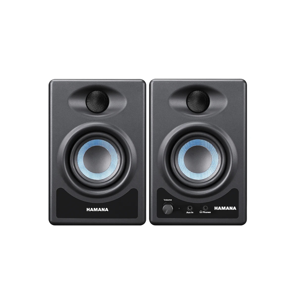 HAMANA A3BT 2-Way Near Field Active Studio Monitor Speaker for Hi-Fi Audio,Desktop Computer,Near Field Music Production
HAMANA A3BT 2-Way Near Field Active Studio Monitor Speaker for Hi-Fi Audio,Desktop Computer,Near Field Music Production