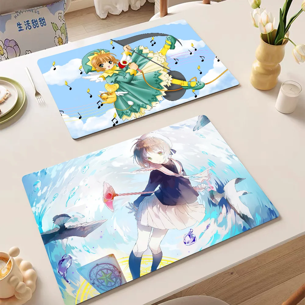 Card Captor Sakura Быстросохнущий коврик для посуды Кухонная посуда с принтом Коврик для слива кофе Столовая посуда Подставка для столовых приборов с чашкой и бутылкой
Card Captor Sakura Быстросохнущий коврик для посуды Кухонная посуда с принтом Коврик для слива кофе Столовая посуда Подставка для столовых приборов с чашкой и бутылкой
