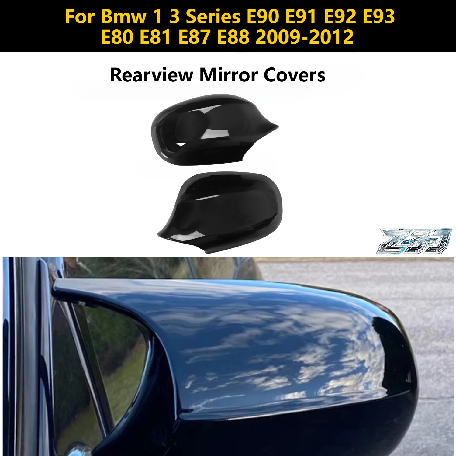Rearview Mirror Covers For Bmw 1 3 Series E90 E91 E92 E93 E80 E81 E87 E88 2009-2012 Rear-View Carbon Fiber Gloss Black
Rearview Mirror Covers For Bmw 1 3 Series E90 E91 E92 E93 E80 E81 E87 E88 2009-2012 Rear-View Carbon Fiber Gloss Black