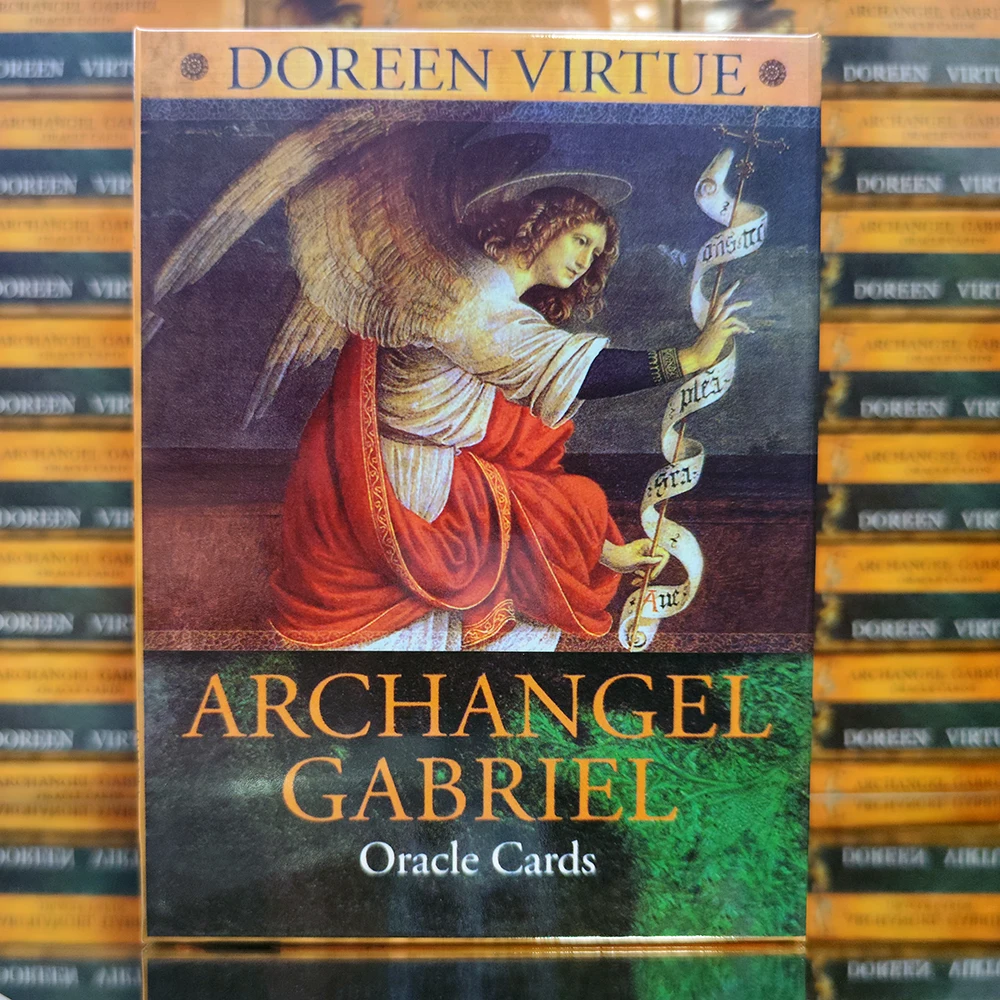 Archangel Gabriel Oracle Cards - 44-Card Deck with Inspirational Messages & Keywords, 4.72x3.43inch, English Edition, Boxed with
Archangel Gabriel Oracle Cards - 44-Card Deck with Inspirational Messages & Keywords, 4.72x3.43inch, English Edition, Boxed with