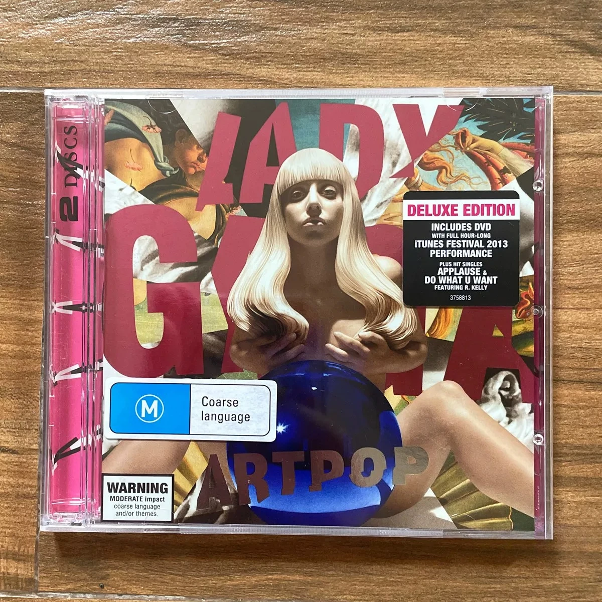 CD+DVD Art Pop Electronic Concept Album Music Videos Live Performances Deluxe Edition
CD+DVD Art Pop Electronic Concept Album Music Videos Live Performances Deluxe Edition