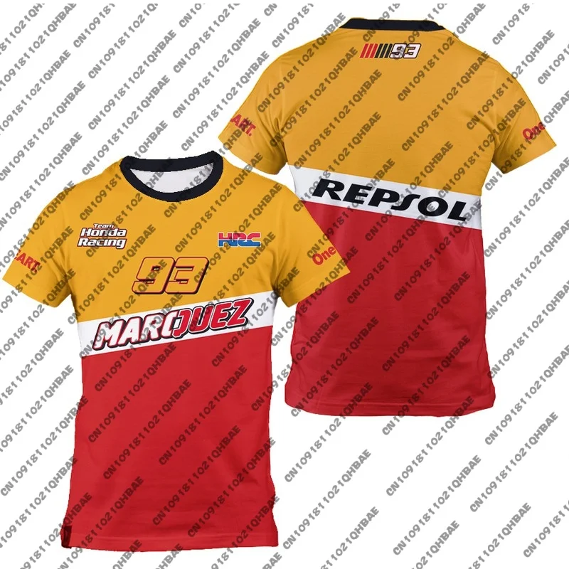 2025 Moto Marc Márquez 93 New Men's And Women's Summer Breathable Quick Drying Sportswear Motorcycle Racing Gp Riding T-shirt
2025 Moto Marc Márquez 93 New Men's And Women's Summer Breathable Quick Drying Sportswear Motorcycle Racing Gp Riding T-shirt