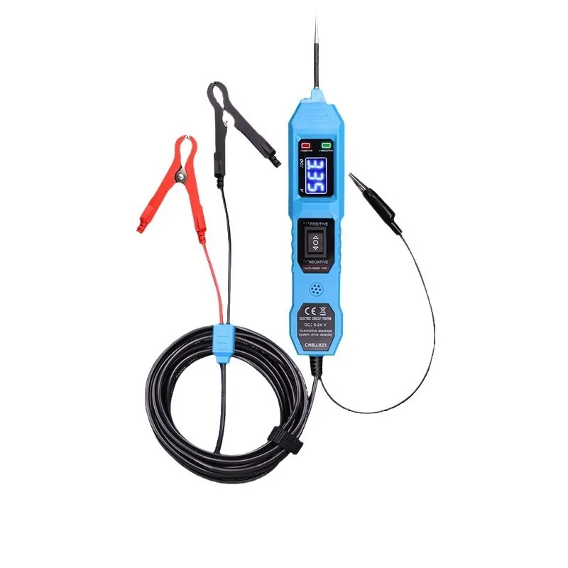 12V 24V 36V Digital Test Light Circuit Tester, Automotive Electrical Diagnostic Tool with LED Display for Car Truck Motorcycle
12V 24V 36V Digital Test Light Circuit Tester, Automotive Electrical Diagnostic Tool with LED Display for Car Truck Motorcycle