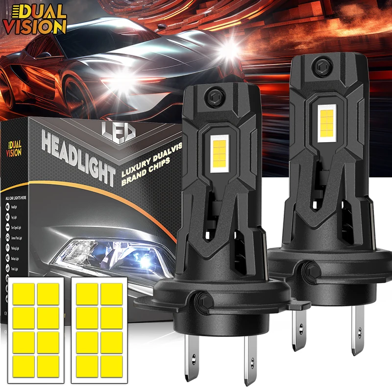 Dualvision H7 Мини-светодиодные автомобильные фары Беспроводные 7535 CSP Chips Turbo 6000K Plug&Play Противотуманные светодиодные фары 12 В H7 Светодиодные фары Автомобильные
Dualvision H7 Мини-светодиодные автомобильные фары Беспроводные 7535 CSP Chips Turbo 6000K Plug&Play Противотуманные светодиодные фары 12 В H7 Светодиодные фары Автомобильные